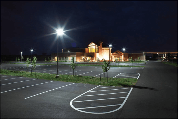 Types of light fixtures that can be used in parking lot lights